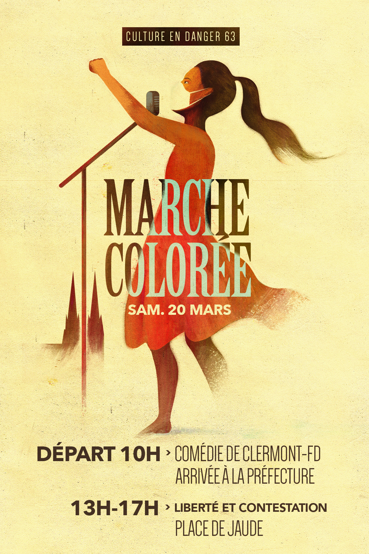 Marche colorée samedi 20 mars 2021