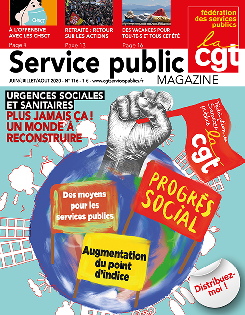 Service public magazine n°116 | Juin-juillet-août 2020
