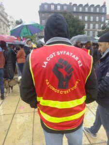 A Lezoux, les agents se mobilisent contre le mal travail!