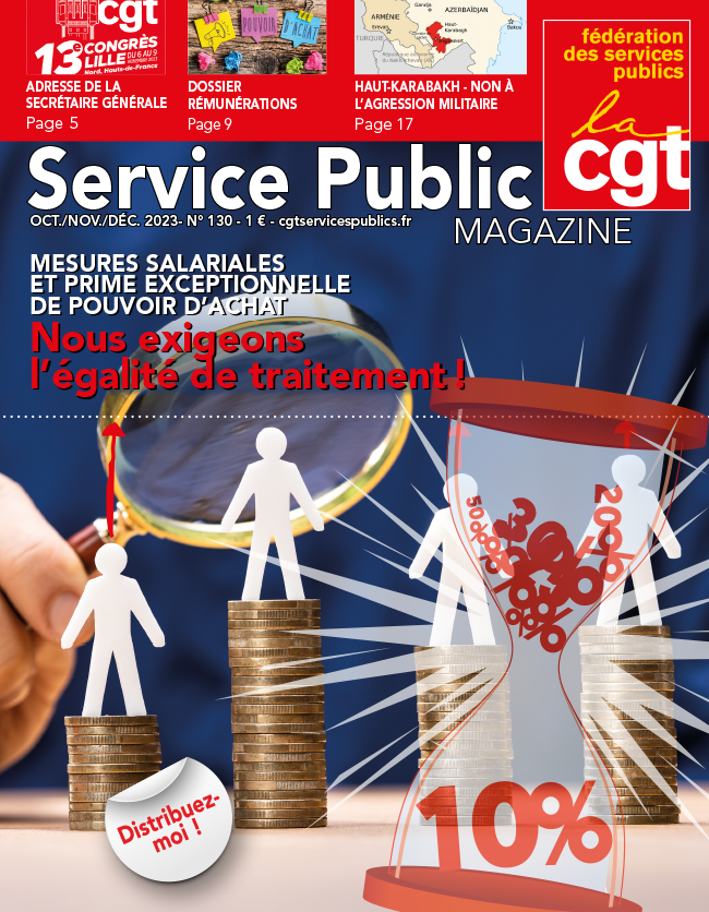 Service public magazine n°130 – octobre, novembre, décembre 2023