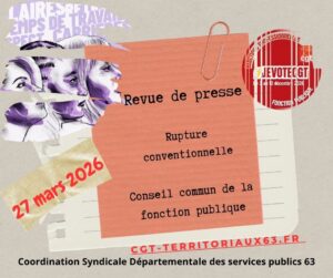 Nouveauté rupture conventionnelle fonction publique